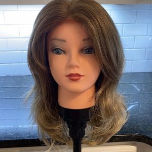 Hand tied cap wig full monofilament 12H mystique